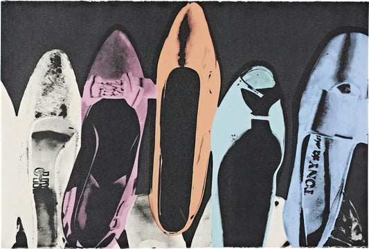 Andy Warhol's Lincoln Center Ticket Poster: Pop Art Icon and Cultural Artifact - Diamond Dust Shoes by Andy Warhol