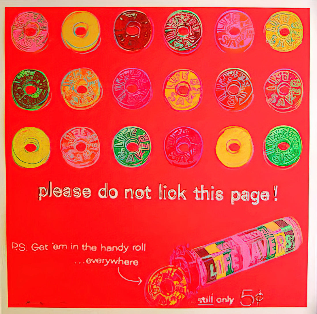 Andy Warhol's Most Famous Artwork: A Curator's Guide to the Pop Art Icons - Life Savers by Andy Warhol