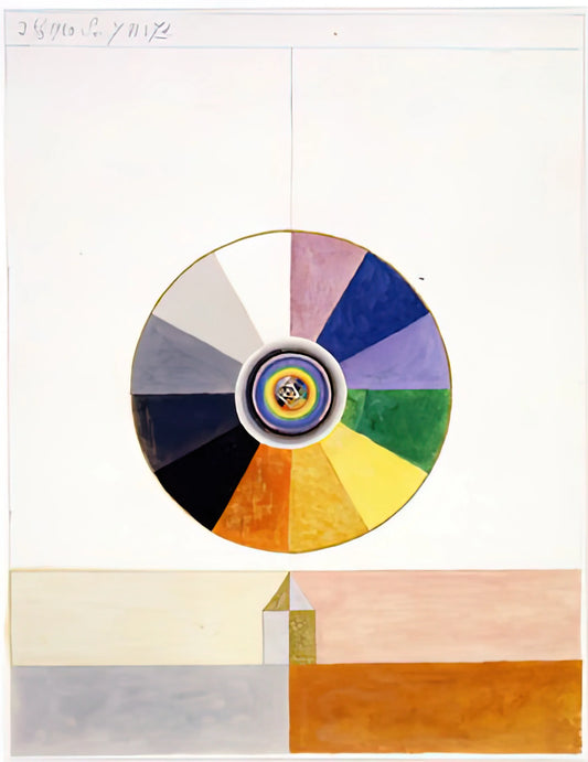 Anna Cassel: The Mystical Artist and Collaborator of Hilma af Klint - SERIES VII NO 7D 1920 by Hilma af Klint