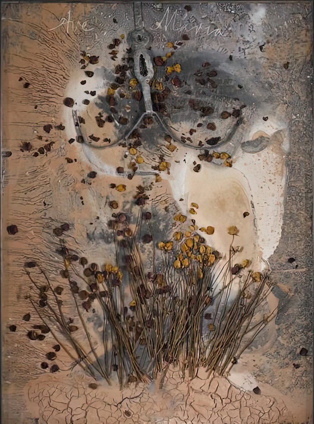 Anselm Kiefer Paintings Price: A Collector's Guide to Value, Market & Investment - AVE MARIA 2007 by Anselm Kiefer