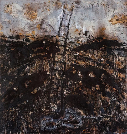 Anselm Kiefer Work: Exploring the Monumental Art of Memory, Myth, and Material - SERAPHIM 1984 by Anselm Kiefer