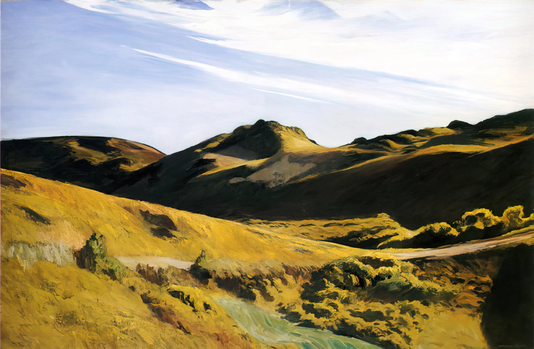 Art Hopper: The Enduring Allure of Edward Hopper's Art Prints - The Camel s Hump by Edward Hopper