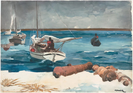 Art Winslow: The Modernist Visionary and His Enduring Legacy in Contemporary Art - NASSAU 1899 by Winslow Homer