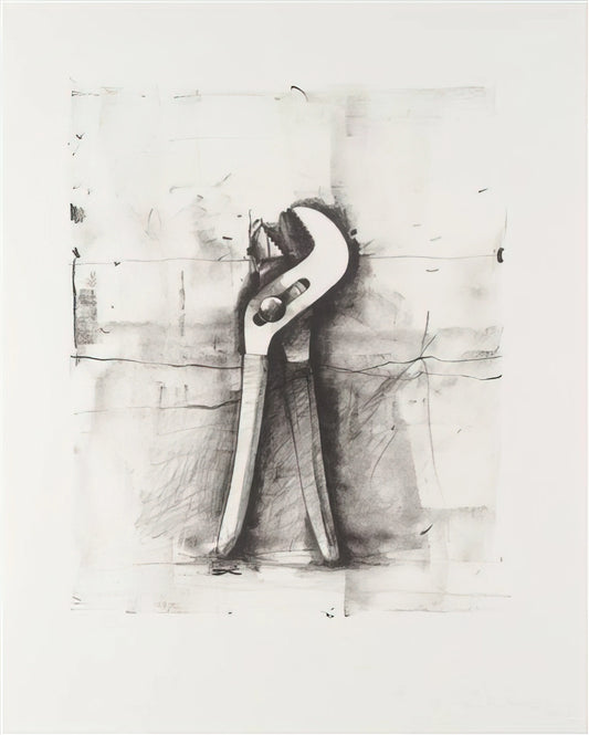 Artist Jim Dine Hearts: The Iconic Symbolism and Enduring Legacy of an American Master - UNTITLED FROM TEN WINTER TOOLS 1973 by Jim Dine