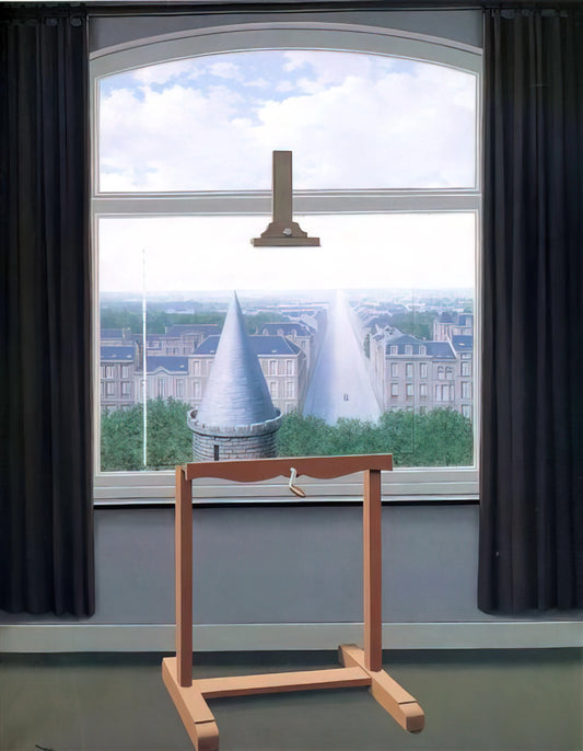 Attempting the Impossible: The Surrealist Vision of René Magritte - WHERE EUCLIDE WALKED 1955 by Rene Magritte