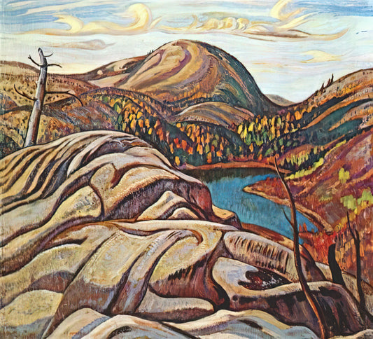 Ay Jackson Paintings: The Visionary Canadian Landscape Artist - Nellie Lake - 1933 by A.Y. Jackson