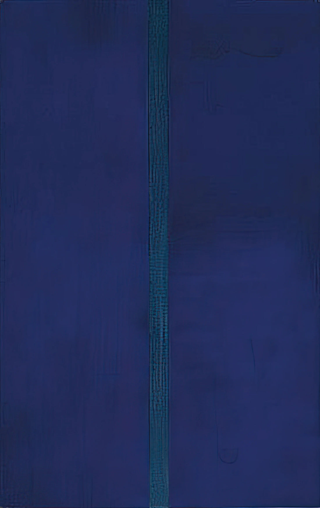 Barnett Newman Framed Art Print: The Sublime in Modern Minimalism - Onement V by Barnett Newman