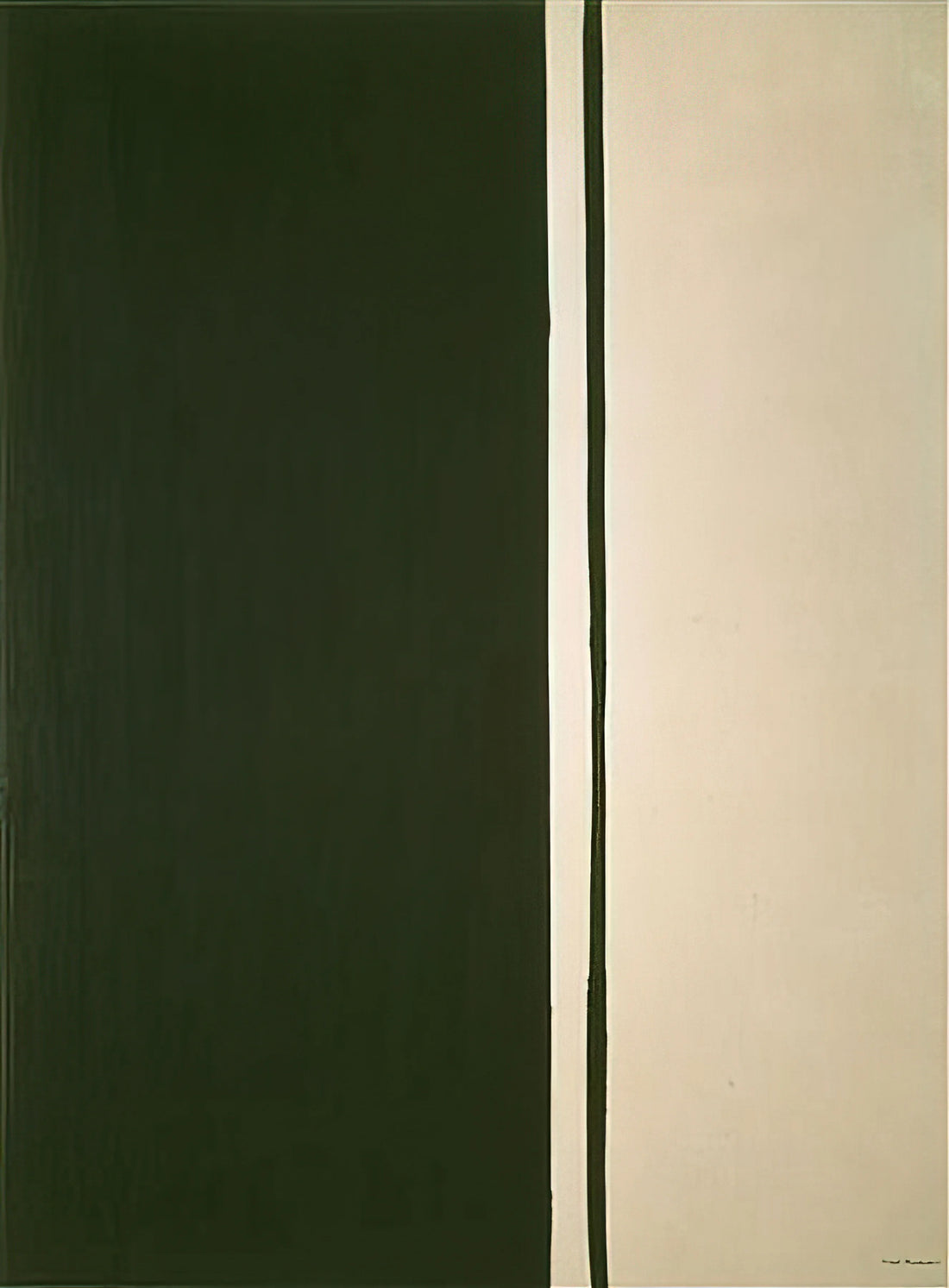 Barnett Newman Lithograph: A Collector's Guide to the Abstract Expressionist's Graphic Work - Black Fire I by Barnett Newman
