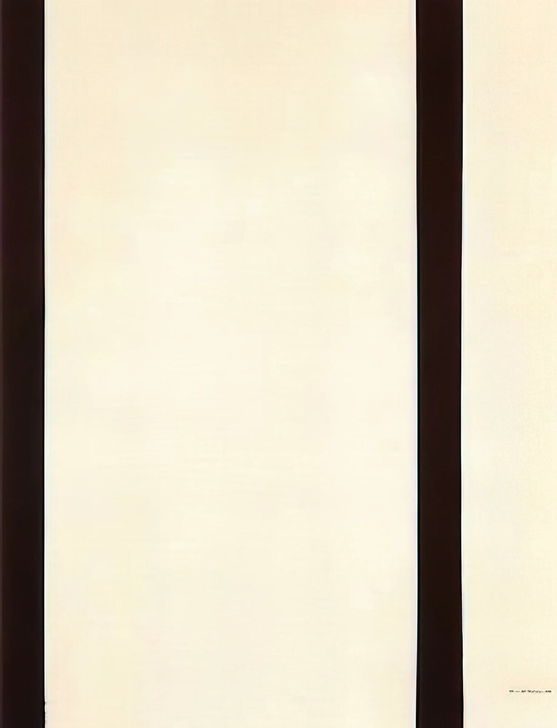 Barnett Newman and Abstract Expressionism: The Sublime in Verticality - The Station of the Cross - Eighth Station by Barnett Newman