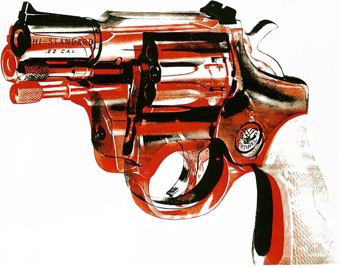 Beethoven Andy Warhol Poster: Pop Art's Iconic Homage to a Classical Genius - Gun by Andy Warhol