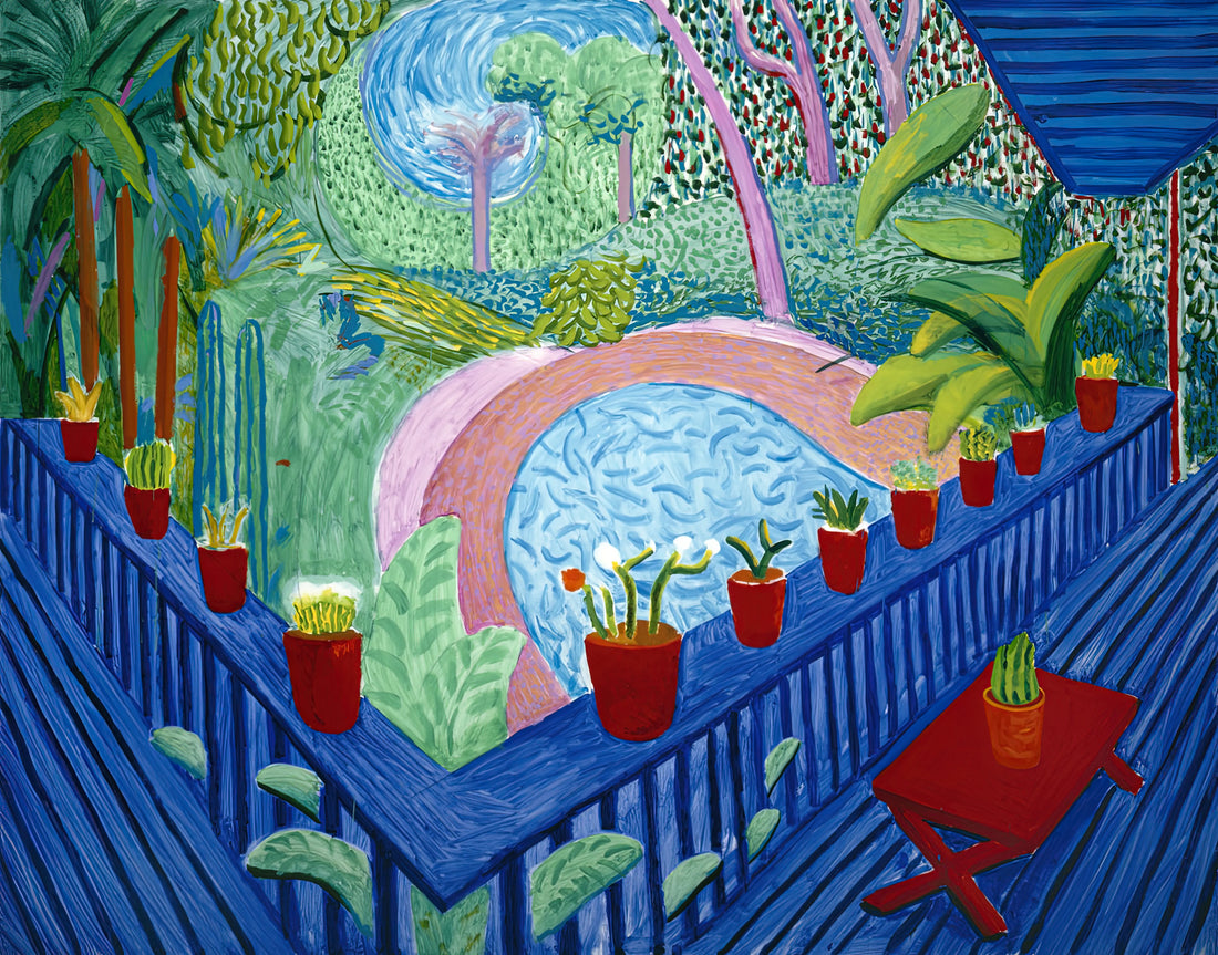 Beyond the Surface: The Mastery of David Hockney's A Little Splash and the California Series - David Hockney by David Hockney