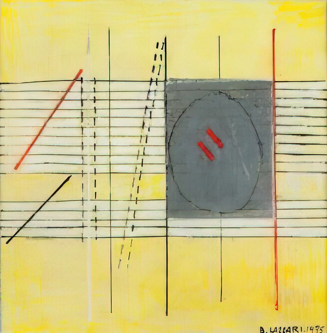 Bice Lazzari for Sale: Acquiring Museum-Quality Prints of an Italian Modernist Master - Untitled - 1975 by Bice Lazzari