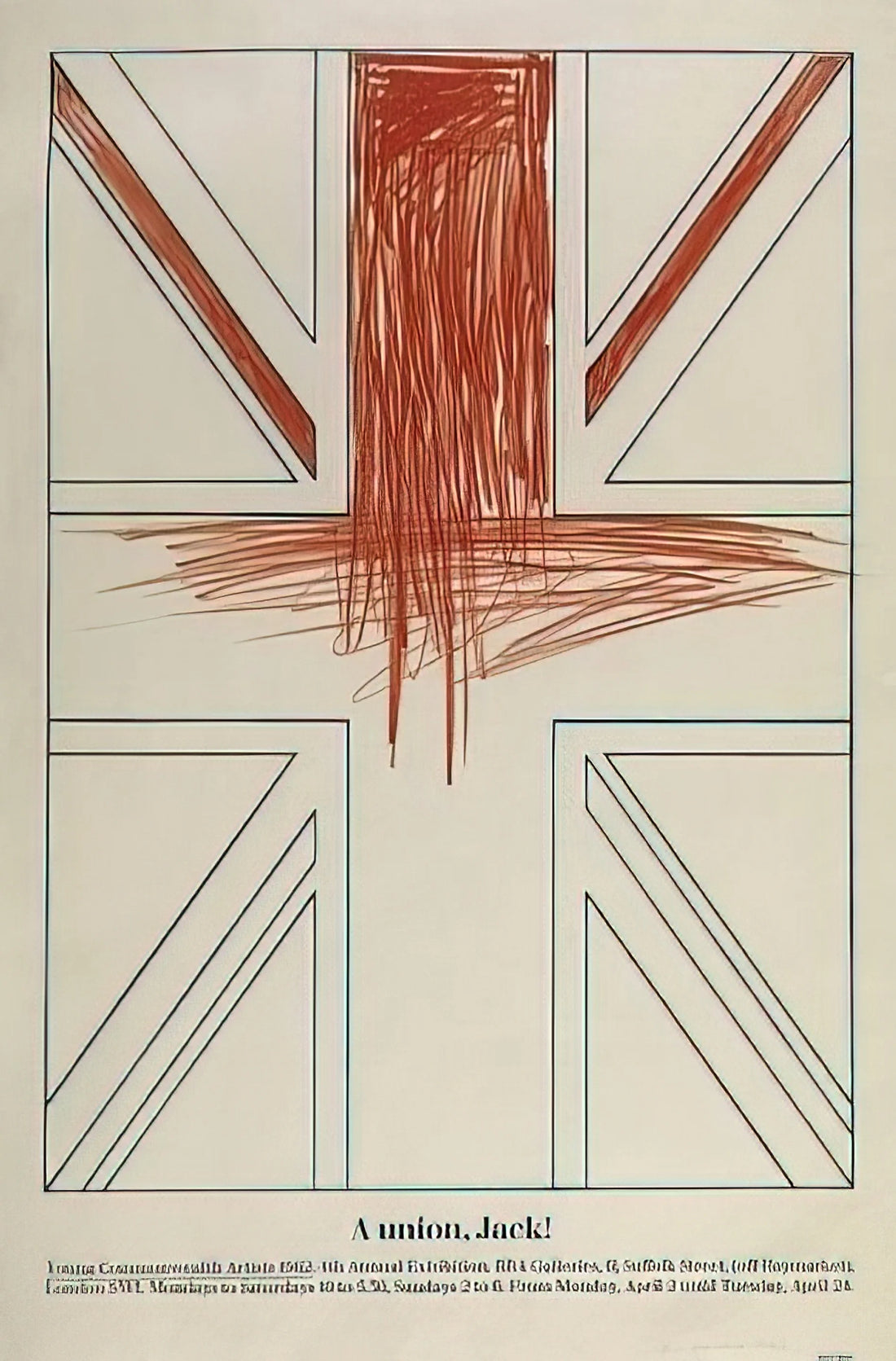 Billy Apple Posters: The Definitive Guide to the Conceptual Artist's Iconic Prints - A union, Jack! Young Commonwealth Artists - 1962 by Billy Apple