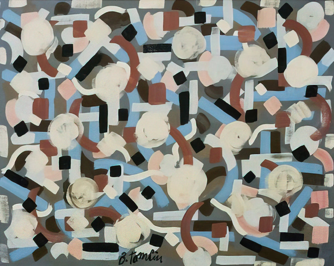 Bradley Walker Tomlin Brushed Aluminum Print: Modernist Elegance for Contemporary Spaces - Untitled - 1952 by Bradley Walker Tomlin