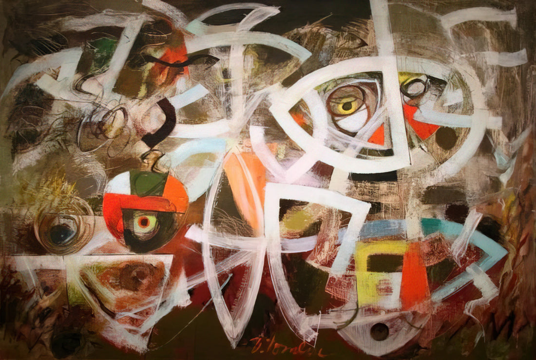 Bradley Walker Tomlin: The Abstract Expressionist's Poetic Geometry - Maneuver for Position - 1947 by Bradley Walker Tomlin