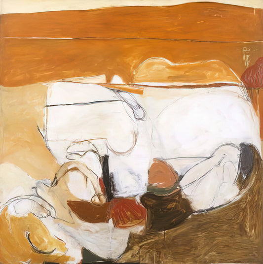 Brett Whiteley American Dream Prints: A Collector's Guide to Iconic Australian Art - Untitled Warm Painting - 1961 by Brett Whiteley
