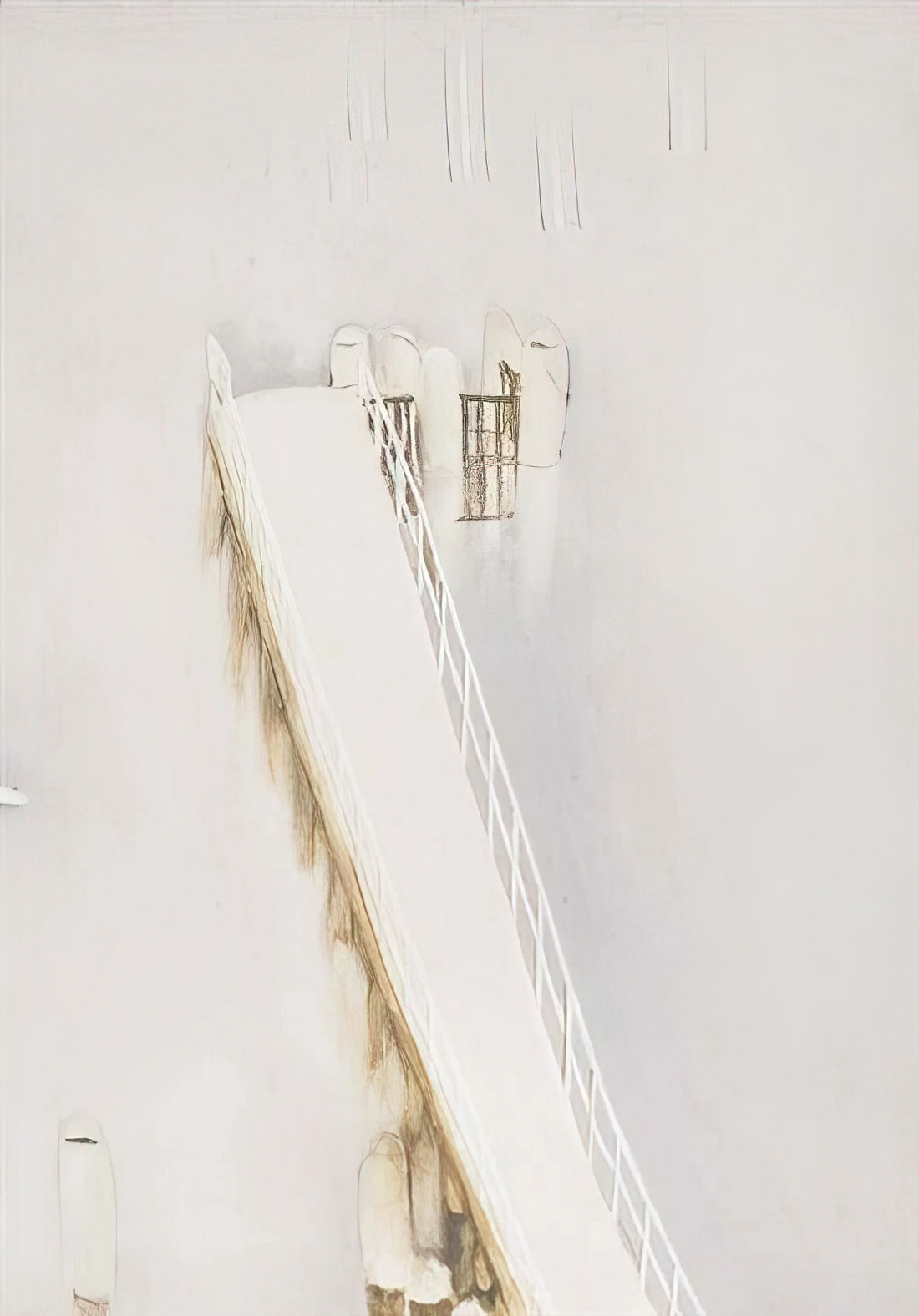 Brett Whiteley Limited Edition Prints for Sale: A Collector's Guide to Acquiring Australian Art - Lavender Bay Pier in the Rain - 1976 by Brett Whiteley