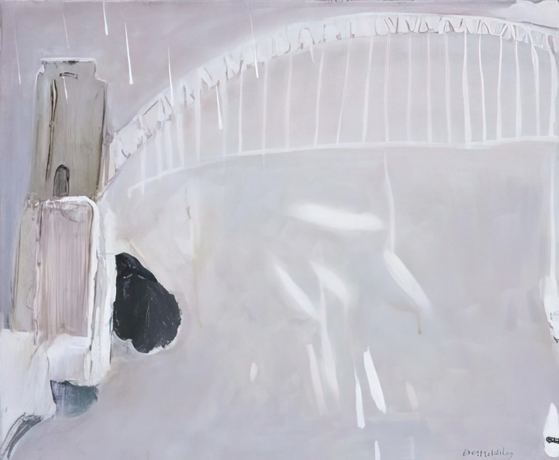 Brett Whiteley Limited Edition Prints: A Collector's Guide to Australian Art Legacy - Lavender Bay in the Rain - Neo-Expressionism by Brett Whiteley