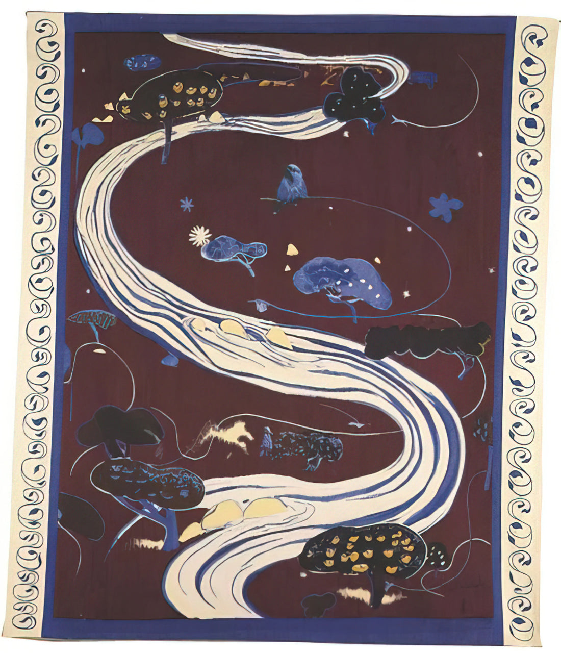 Brett Whiteley Prices: Understanding the Market for Australia's Iconic Artist - The River - figurative by Brett Whiteley