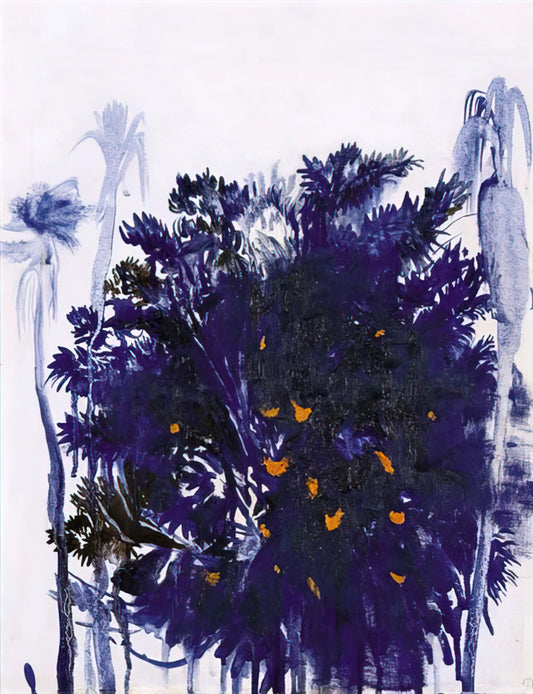 Brett Whiteley Prints: A Collector's Guide to Australia's Iconic Expressionist - Moreton Bay Fig and Palm Trees - figurative by Brett Whiteley