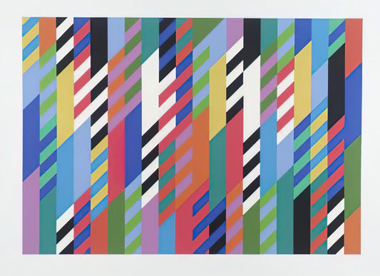 Bridget Riley Prints Prices: A Collector's Guide to Value, Investment & Display - FETE 1989 by Bridget Riley