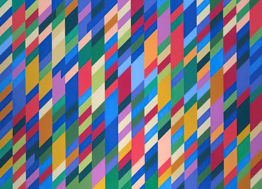 Bridget Riley Serpentine Print: An Op Art Masterpiece of Dynamic Perception - NATARAJA 1993 by Bridget Riley