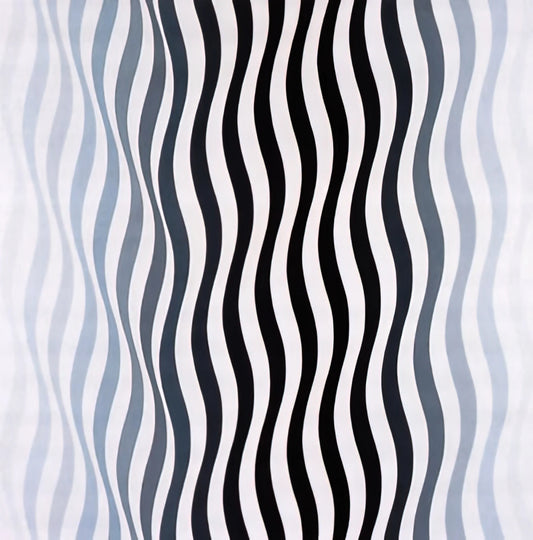 Bridget Riley's Movement in Squares Print: A Masterpiece of Op Art Perception - ARREST 1 1965 by Bridget Riley