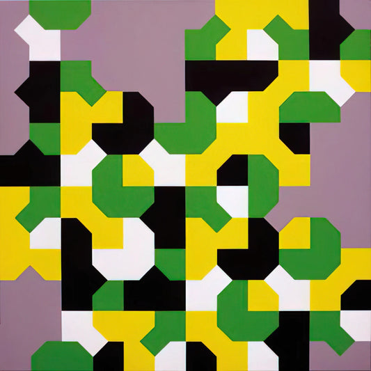 Bruno Munari Danese: The Art of Playful Innovation and Design - Curva di Peano - 1991 by Bruno Munari
