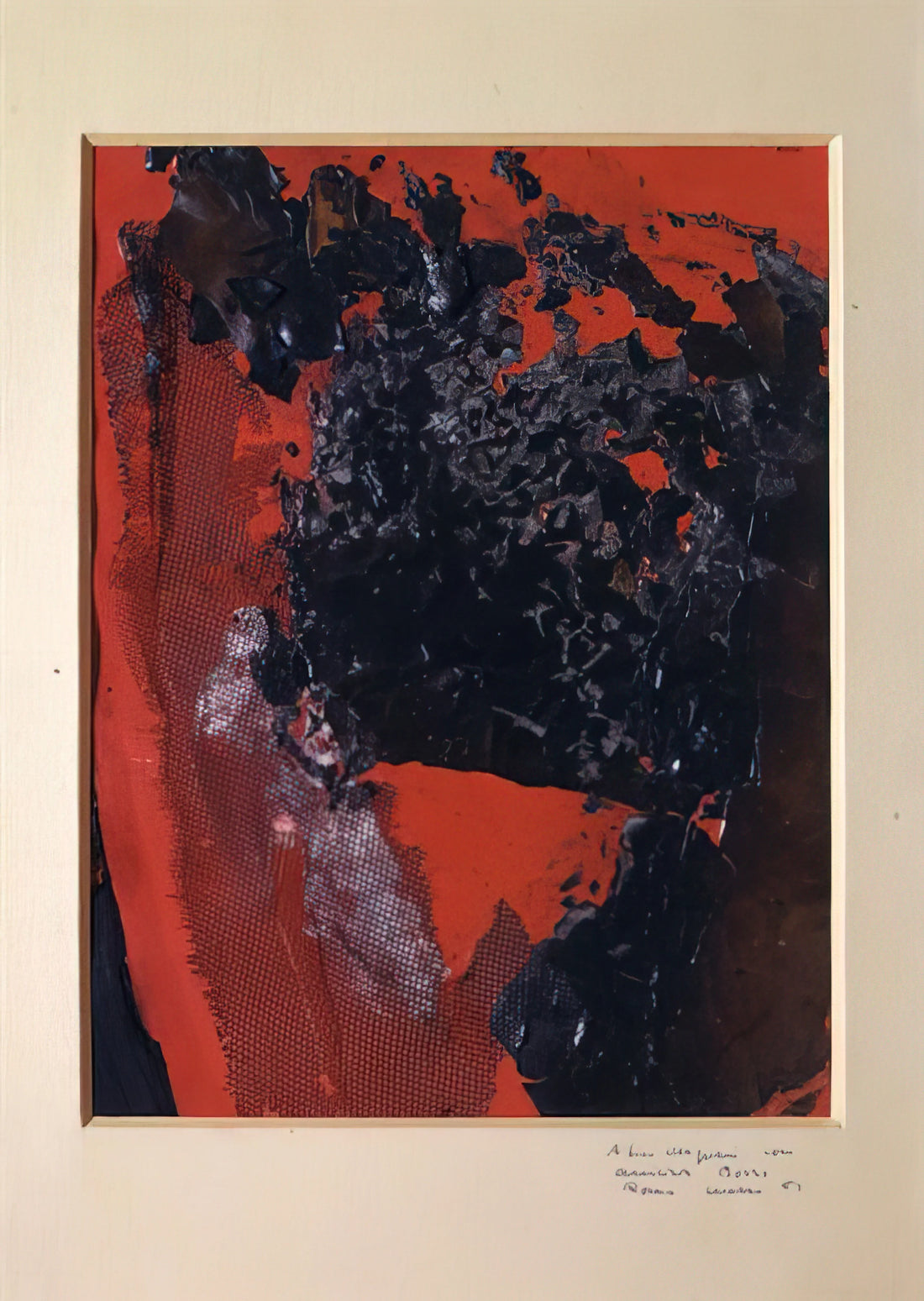 Burri: L'Artista Italiano che Rivoluzionò l'Arte del Dopoguerra - Combustion - 1961 by Alberto Burri