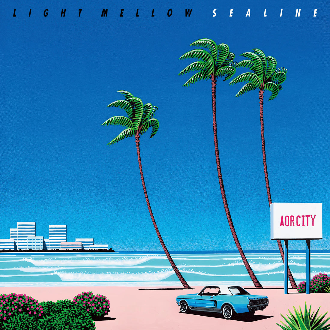 Buy Hiroshi Nagai Prints: A Collector's Guide to the Artist's Iconic Vaporwave Aesthetic - Light Mellow Sealine by Hiroshi Nagai