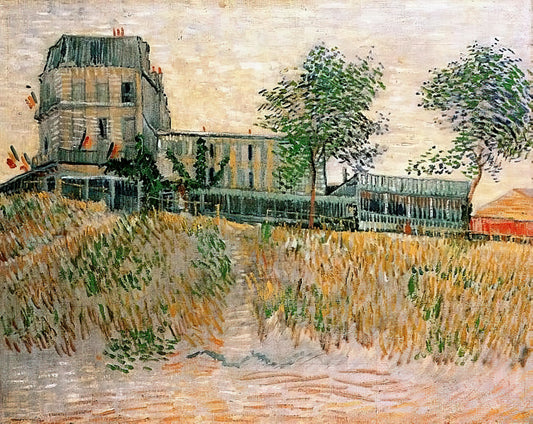 Café Terrace at Night Poster: A Guide to Van Gogh's Iconic Masterpiece - The Restaurant de la Sirene at Asnieres by Vincent van Gogh