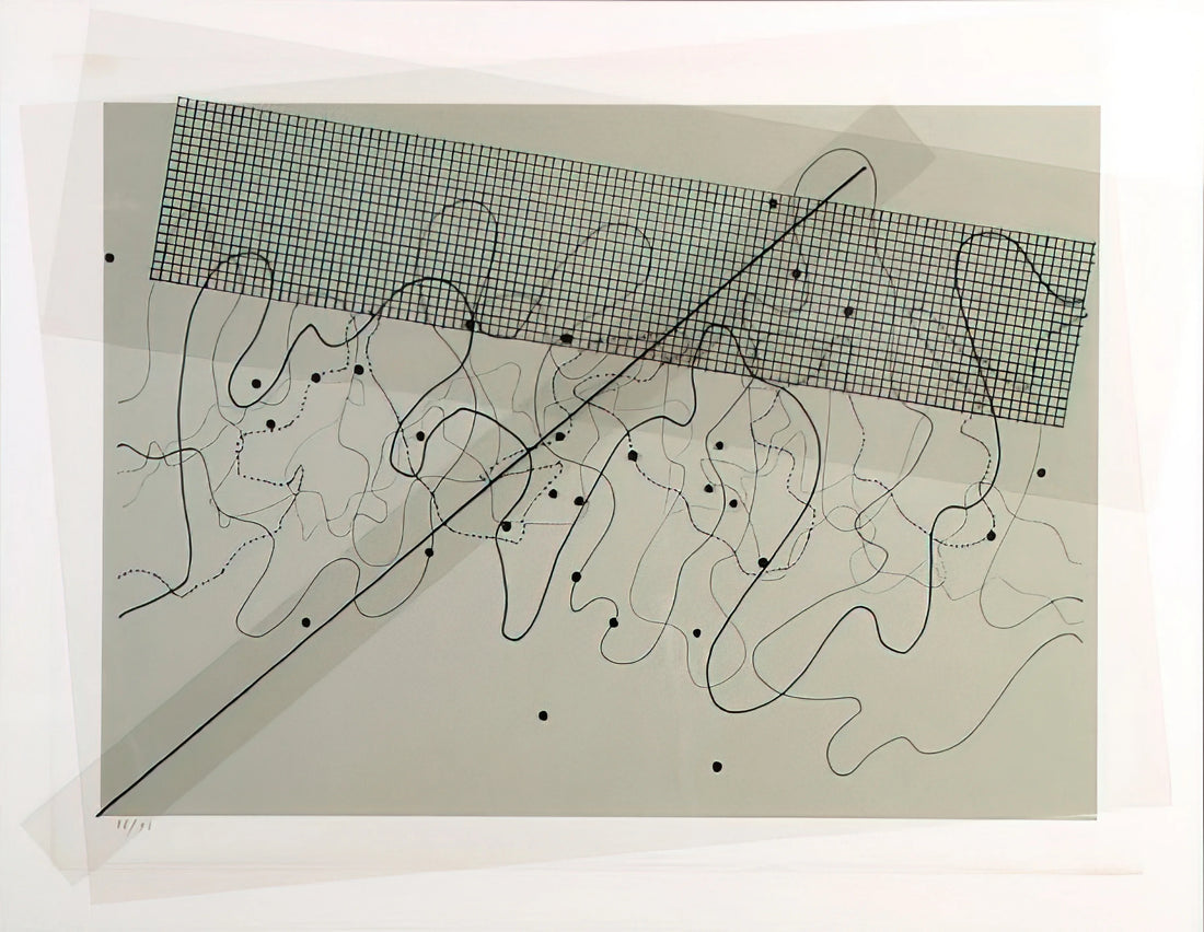 Cage Silence: Understanding John Cage's Revolutionary Approach to Sound and Art - Fontana Mix Light Grey - 1981 by John Cage