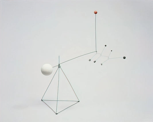 Calder Poster Galerie Maeght: The Vibrant Legacy of Alexander Calder's Graphic Art - SMALL FEATHERS 1931 by Alexander Calder