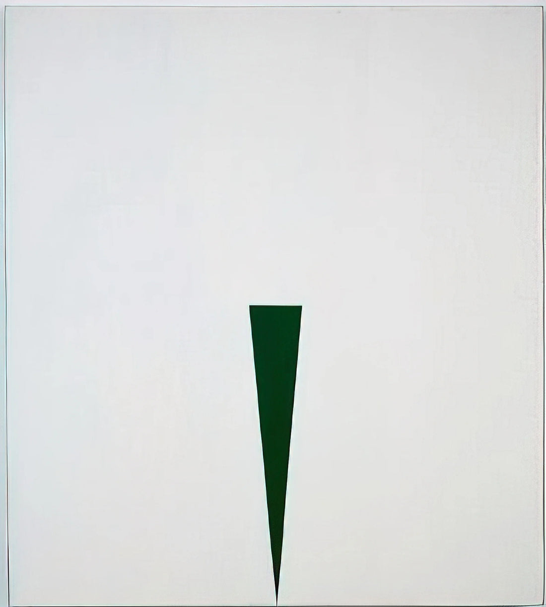 Carmen Herrera: The Pioneering Minimalist Who Redefined Geometric Abstraction - Blanco y Verde - 1966 by Carmen Herrera