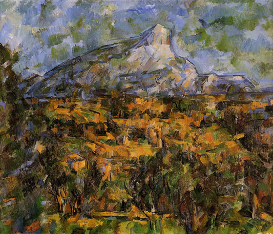Cézanne Fruit: How the Artist Transformed Still Life Painting Forever - Mont Sainte-Victoire Seen from les Lauves by Paul Cézanne