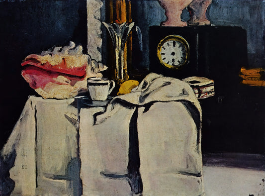 Cézanne Paintings at the National Gallery: A Curator's Guide to the Master's Legacy - The Black Marble Clock by Paul Cézanne
