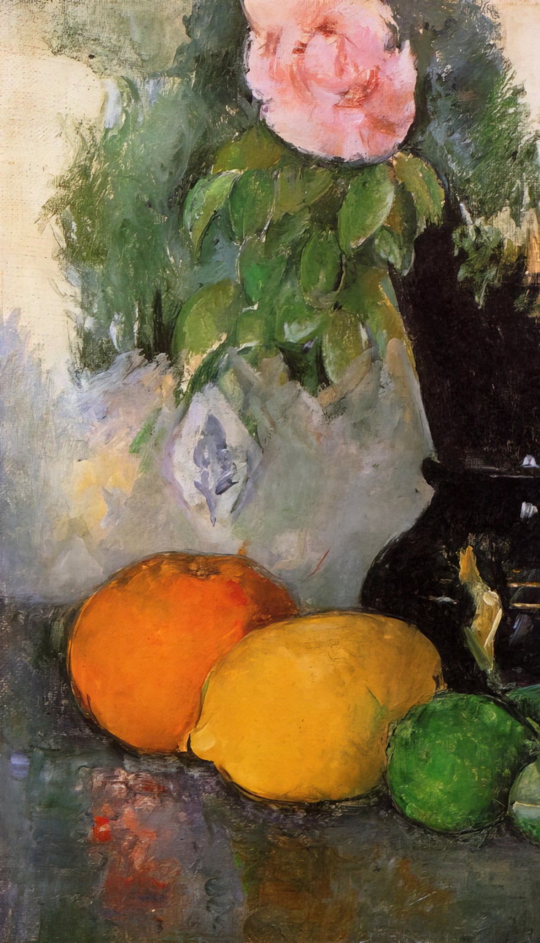 Cézanne and Mont Sainte-Victoire: The Mountain That Transformed Modern Art - Flowers and Fruit by Paul Cézanne