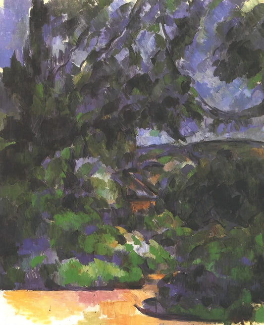 Cézanne's L'Estaque: The Revolutionary Paintings That Transformed Modern Art - Blue Landscape by Paul Cézanne