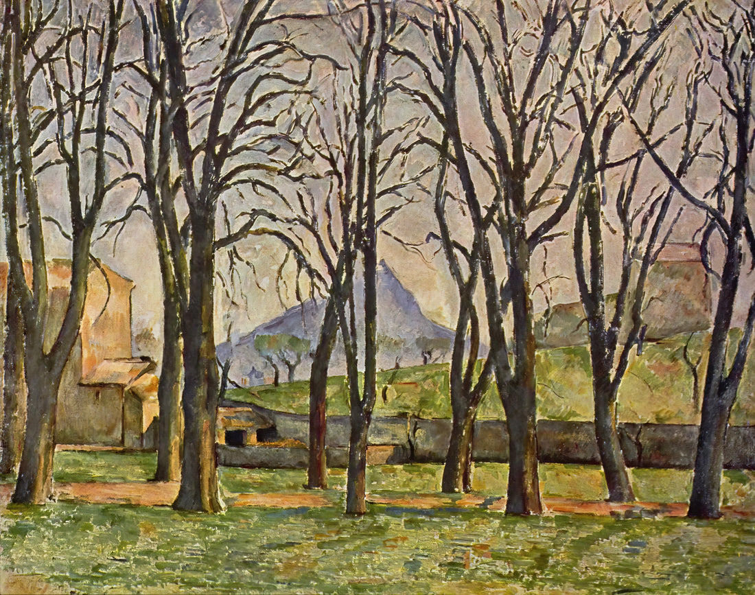 Cézanne's Mont Sainte-Victoire: The Mountain That Changed Modern Art - Chestnut Trees at the Jas de Bouffan by Paul Cézanne