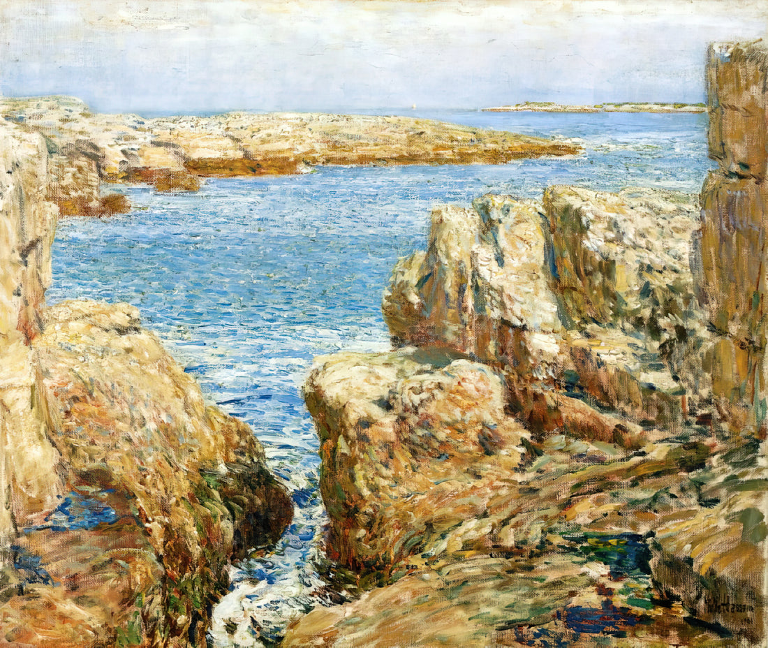 Childe Hassam Paintings: The American Impressionist's Enduring Legacy - Coast Scene, Isles of Shoals by Childe Hassam
