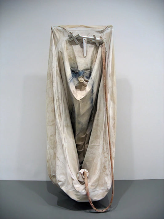 Claes Oldenburg: The Pop Art Pioneer Who Transformed the Everyday into Monumental Sculpture - SOFT BATHTUB MODEL GHOST VERSION 1966 by Claes Oldenburg