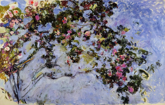 Claude Monet Art Posters: Capturing Impressionism's Light for Your Home - The Rose Bush by claude monet