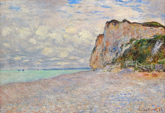 Claude Monet Lithograph: A Collector's Guide to the Impressionist Master's Print Legacy - Cliffs near Dieppe by claude monet