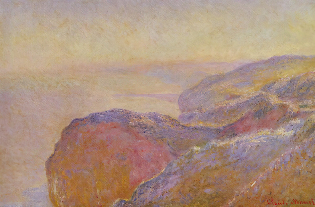 Claude Monet Prints Framed: A Curator's Guide to Displaying Impressionist Masterpieces - At Val-Saint-Nicolas near Dieppe in the Morning by claude monet