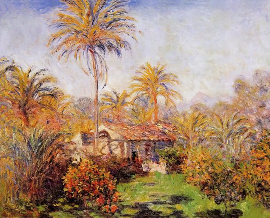 Claude Monet Regattas at Argenteuil: A Masterpiece of Light, Water, and Modernity - Small Country Farm in Bordighera by claude monet