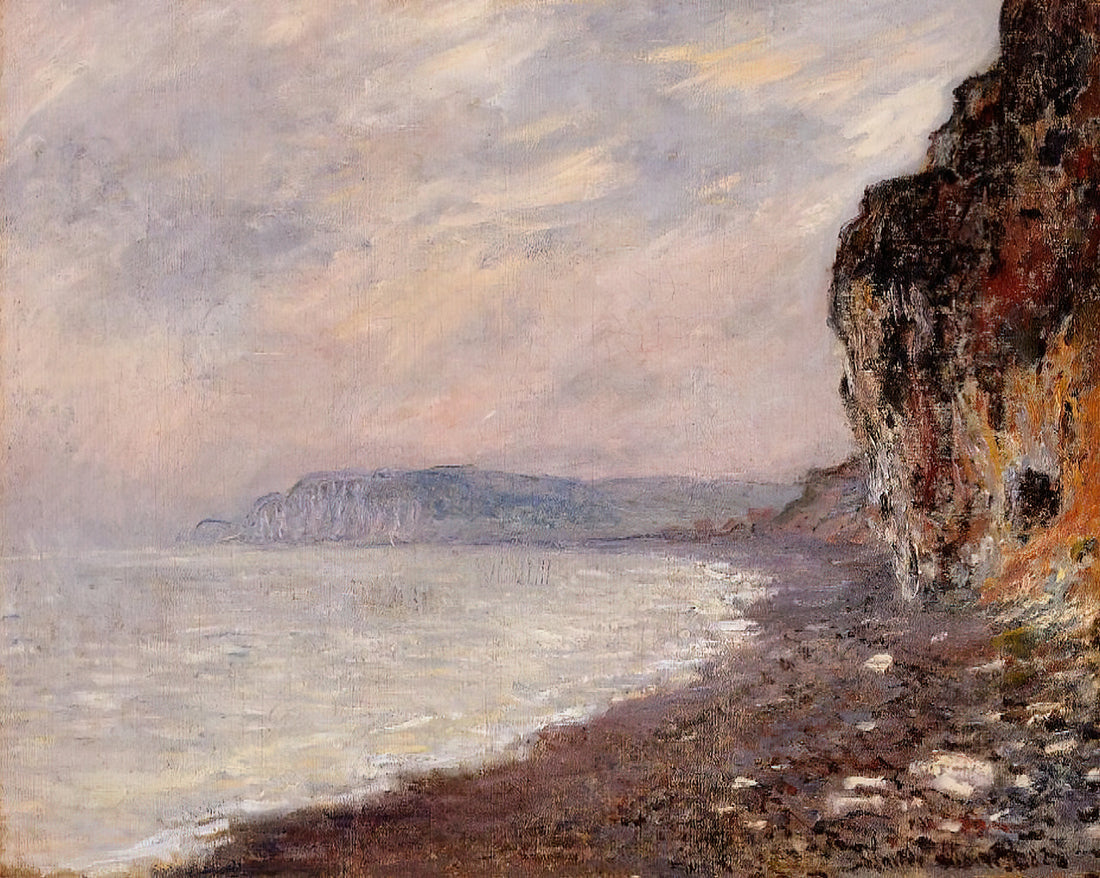 Claude Monet Tickets: A Guide to Experiencing His Art in Museums and at Home - Cliffs at Pourville in the Fog by claude monet