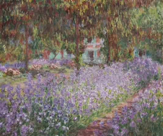 Claude Monet's Most Famous Piece: A Deep Dive into the Water Lilies Series - Irises in Monet's Garden by claude monet