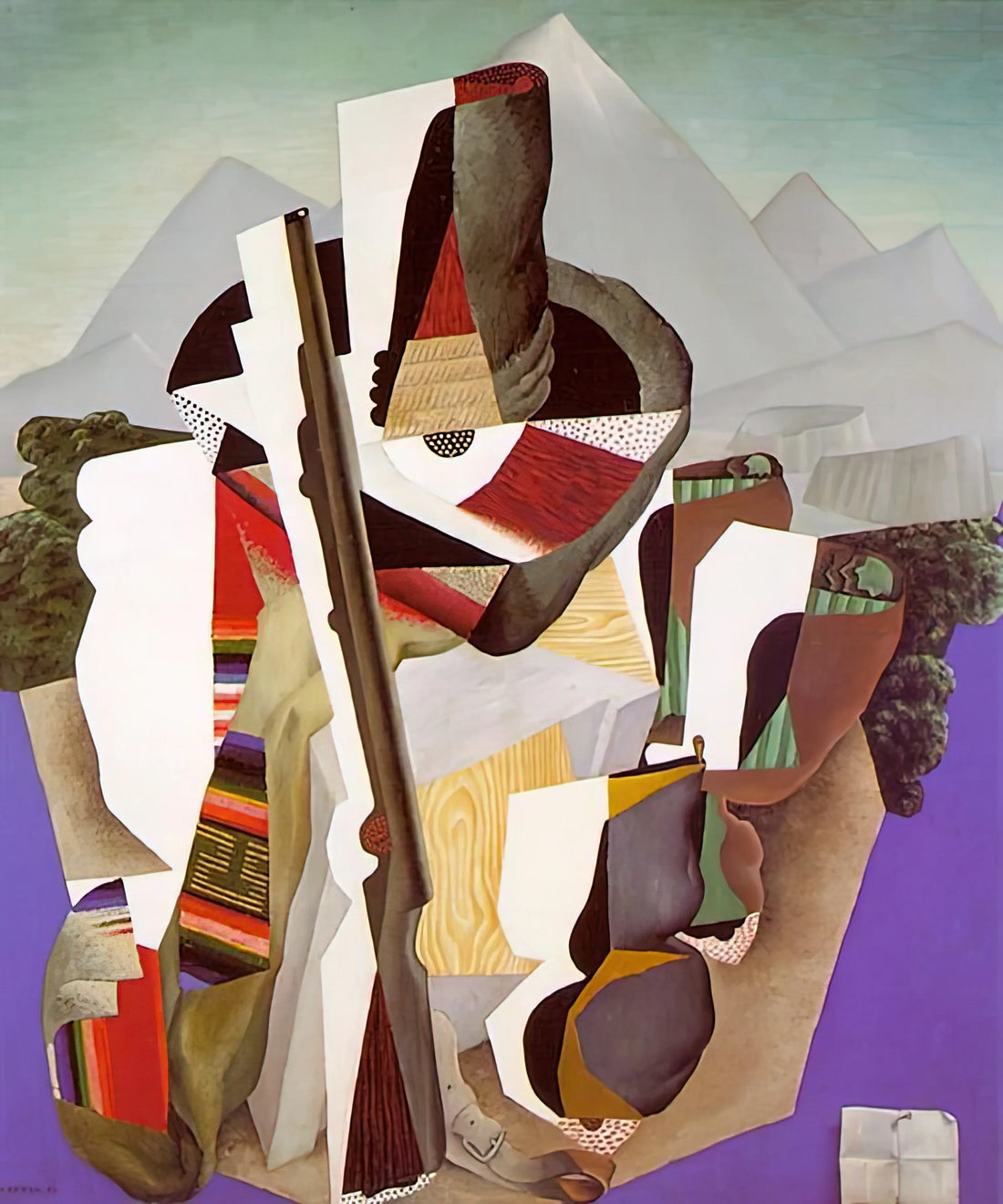 Coit Tower Diego Rivera: The Lost Mural and the Artist's Revolutionary Vision - ZAPATISTA LANDSCAPE THE GUERRILLA 1915 by Diego Rivera