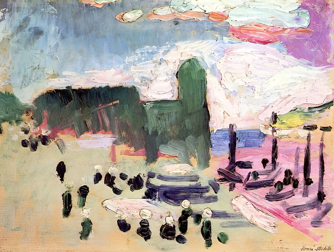 Conversation Matisse: The Enduring Dialogue of Color, Form, and Modern Art - COLLIOURE 1905 by Henri Matisse