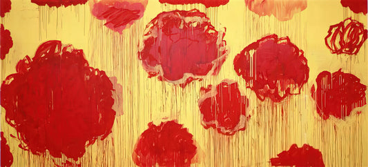 Cy Twombly and Robert Rauschenberg: A Friendship That Redefined American Art - Untitled  Peonias series  by Cy Twombly